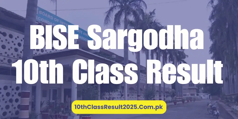 Sargodha Board 10th Class Result
