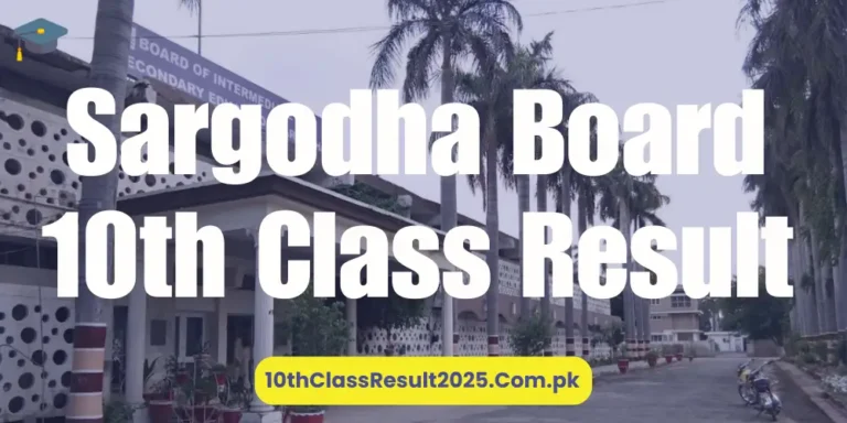 Sargodha Board 10th Class Result